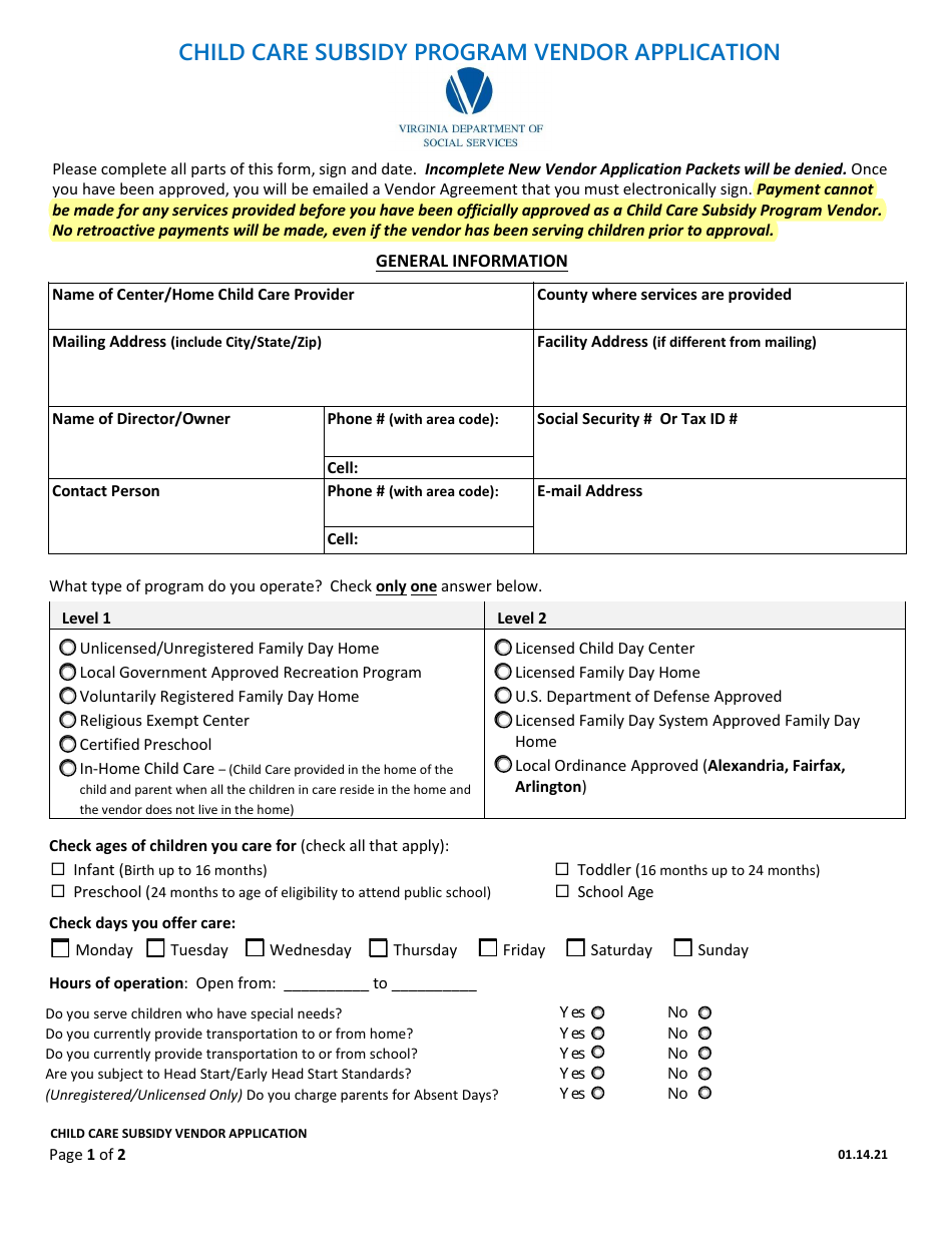 virginia-child-care-subsidy-program-vendor-application-fill-out-sign