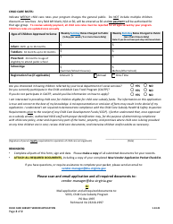 Child Care Subsidy Program Vendor Application - Virginia, Page 2
