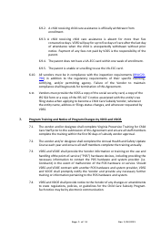 Child Care Center Vendor Agreement - Child Care Subsidy Program - Virginia, Page 5