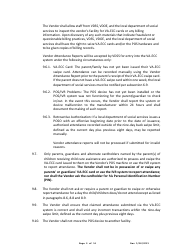 Child Care Center Vendor Agreement - Child Care Subsidy Program - Virginia, Page 9