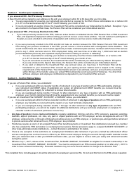 Form CERT Frs Employee Certification Form - Florida, Page 2