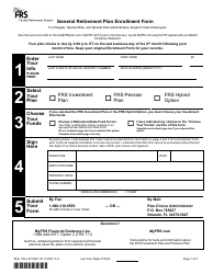 Form ELE-1 General Retirement Plan Enrollment Form for Regular, Special Risk, and Special Risk Administrative Support Class Employees - Florida