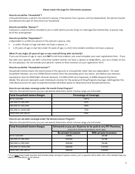 Initial Family Contribution Assessment and Release of Information - Pei Insulin Pump and Glucose Sensor Program - Prince Edward Island, Canada, Page 8