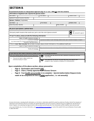 Initial Family Contribution Assessment and Release of Information - Pei Glucose Sensor Program - Prince Edward Island, Canada, Page 3