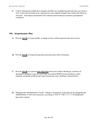 Class 5, Type 5x13 Underground Injection Control (Uic) Reissuance Application for Coal Mines Slurry Injection - West Virginia, Page 14