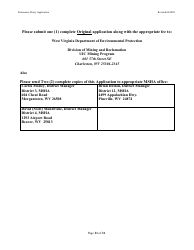 Class 5, Type 5x13 Underground Injection Control (Uic) Reissuance Application for Coal Mines Slurry Injection - West Virginia, Page 21