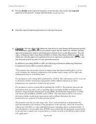 Class 5, Type 5x13 Underground Injection Control (Uic) Reissuance Application for Coal Mines Slurry Injection - West Virginia, Page 5