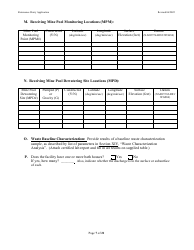 Class 5, Type 5x13 Underground Injection Control (Uic) Reissuance Application for Coal Mines Slurry Injection - West Virginia, Page 7