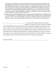 License Vendor Agreement - New Mexico, Page 4