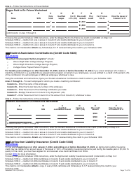 Schedule 1299-I Income Tax Credits Information and Worksheets - Illinois, Page 11