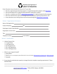 Apprenticeship State Grant Application - Washington, Page 3