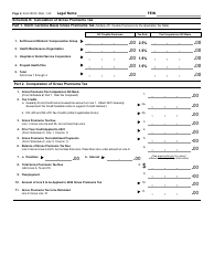 Form IB-53 Gross Premiums Tax Return - North Carolina, Page 3