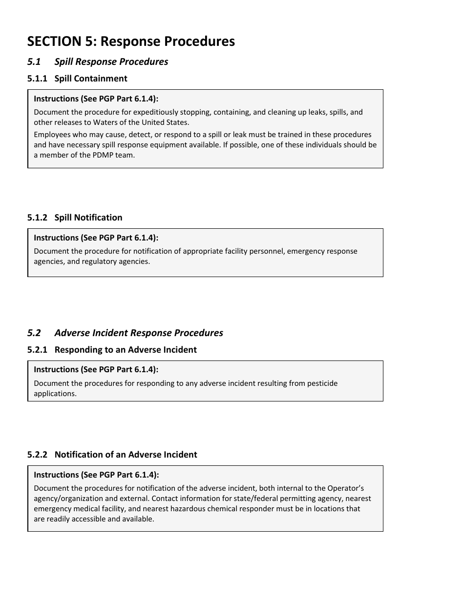 Pesticide Discharge Management Plan - Vermont, Page 10