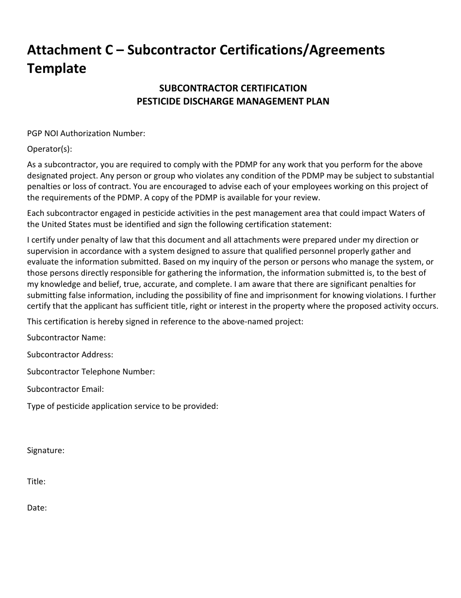 Pesticide Discharge Management Plan - Vermont, Page 16