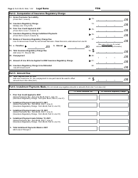 Form IB-43 Gross Premiums Tax Return - Self-insured Workers&#039; Compensation Corporation - North Carolina, Page 3