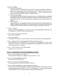 Instructions for Form IB-43 Gross Premiums Tax Return - Self-insured Workers&#039; Compensation Corporation - North Carolina, Page 2