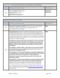 Ar Money Transmitter License New Application Checklist (Company) - Arkansas, Page 3