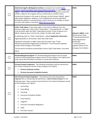 Ar Money Transmitter License New Application Checklist (Company) - Arkansas, Page 4
