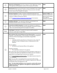 Ar Money Transmitter License New Application Checklist (Company) - Arkansas, Page 5