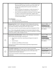 Ar Money Transmitter License New Application Checklist (Company) - Arkansas, Page 9