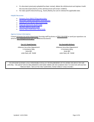 Ar Currency Exchanger New Application Checklist (Company) - Arkansas, Page 2