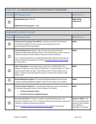 Ar Mortgage Broker License New Application Checklist (Company) - Arkansas, Page 3