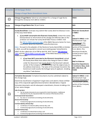 Ar Mortgage Broker License Amendment Checklist (Company) - Arkansas, Page 3