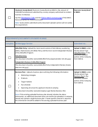 Ar Mortgage Servicer License New Application Checklist (Company) - Arkansas, Page 5