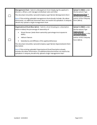 Ar Mortgage Servicer License New Application Checklist (Company) - Arkansas, Page 8