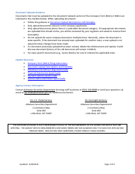 Combination of Mortgage Broker, Mortgage Banker and/or Mortgage Servicers Licenses New Application Checklist (Company) - Arkansas, Page 3