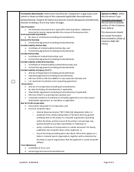 Combination of Mortgage Broker, Mortgage Banker and/or Mortgage Servicers Licenses New Application Checklist (Company) - Arkansas, Page 8