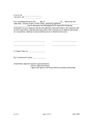 Grant of Conservation Restriction/Easement (Forest Preservation Area) - New Jersey, Page 10