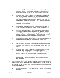 Grant of Conservation Restriction (Riparian Zone Mitigation) - New Jersey, Page 8