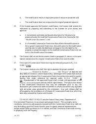 Grant of Conservation Restriction (Riparian Zone Mitigation) - New Jersey, Page 9
