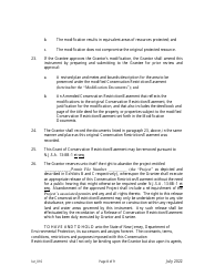 Grant of Conservation Restriction/Easement (Shore Protection Structure Area) - New Jersey, Page 8