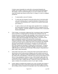 Grant of Conservation Restriction/Easement (Transition Area and Adjacent Wetlands) - New Jersey, Page 4