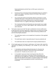 Grant of Conservation Restriction/Easement (Transition Area and Adjacent Wetlands) - New Jersey, Page 8