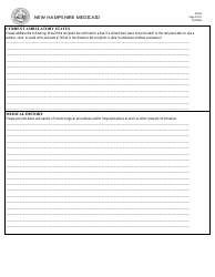 Form 272M Mobility Evaluation Form Wheelchair (Fee-For-Service (Ffs) Program Only - Not for Managed Care Program Use) - New Hampshire, Page 2