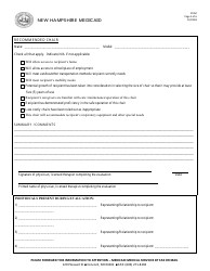 Form 272M Mobility Evaluation Form Wheelchair (Fee-For-Service (Ffs) Program Only - Not for Managed Care Program Use) - New Hampshire, Page 5