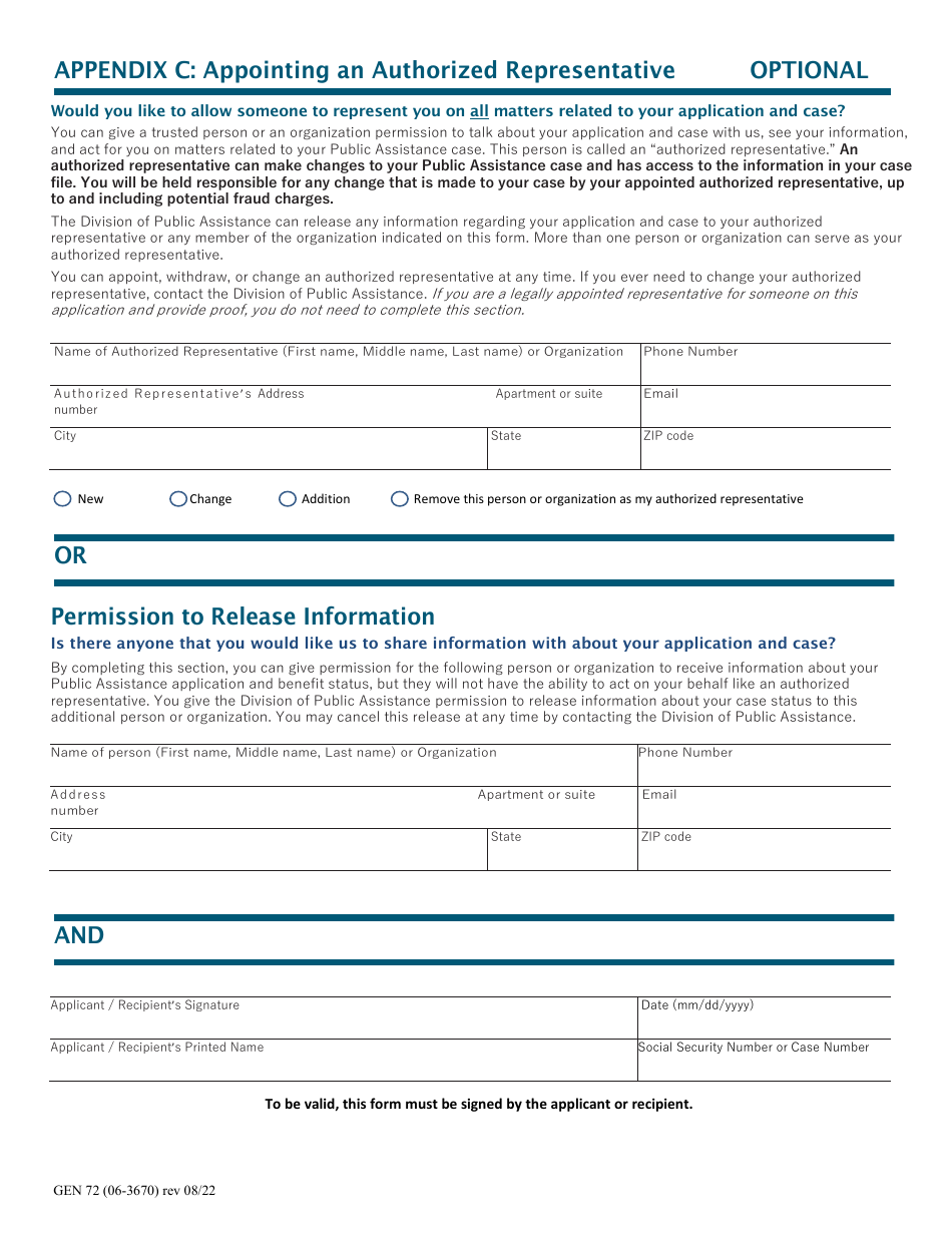 Form GEN72 Eligibility Review Form - Alaska, Page 8