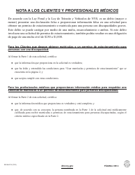 Formulario MV-664.1S Solicitud De Un Permiso De Estacionamiento O Matriculas, Para Personas Con Discapacidades Graves - New York (Spanish), Page 4
