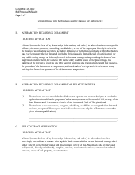 Bid/Proposal Affidavit - Maryland, Page 5