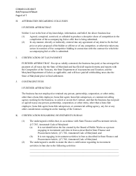 Bid/Proposal Affidavit - Maryland, Page 6