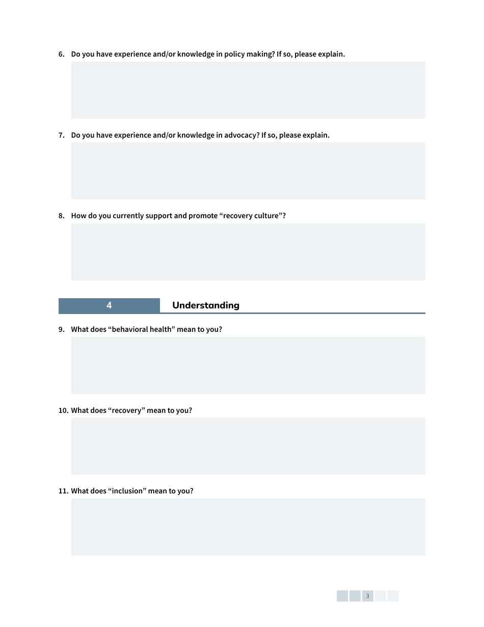 Form HCA82-0410 Office of Recovery Partnerships (Orp) Steering Committee Application - Washington, Page 3