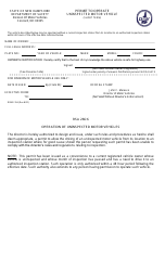 Document preview: Form RDMV356 Permit to Operate Uninspected Motor Vehicle (Short Term) - New Hampshire