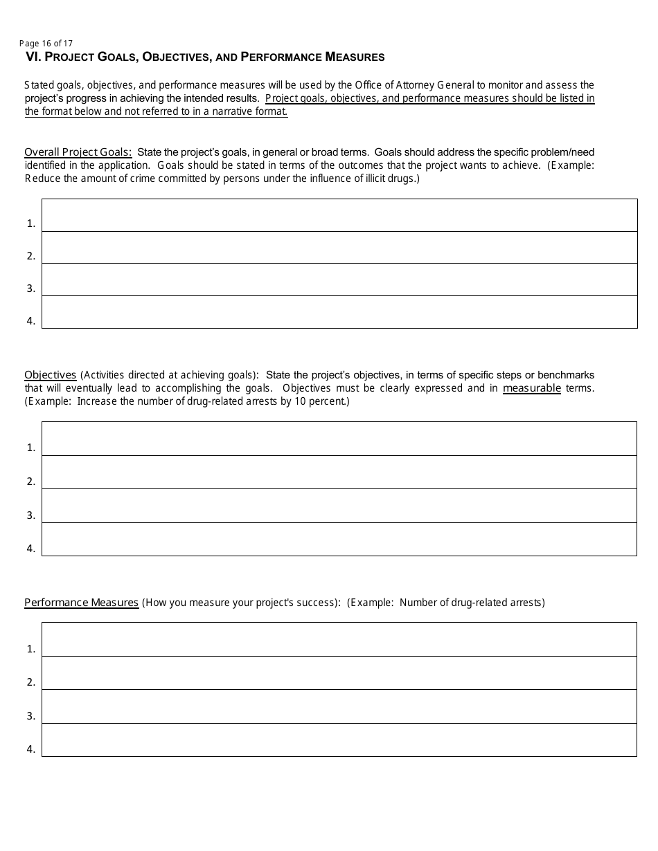 Edward Byrne Justice Assistance Grant (Jag) and Lottery Grant Application - North Dakota, Page 16