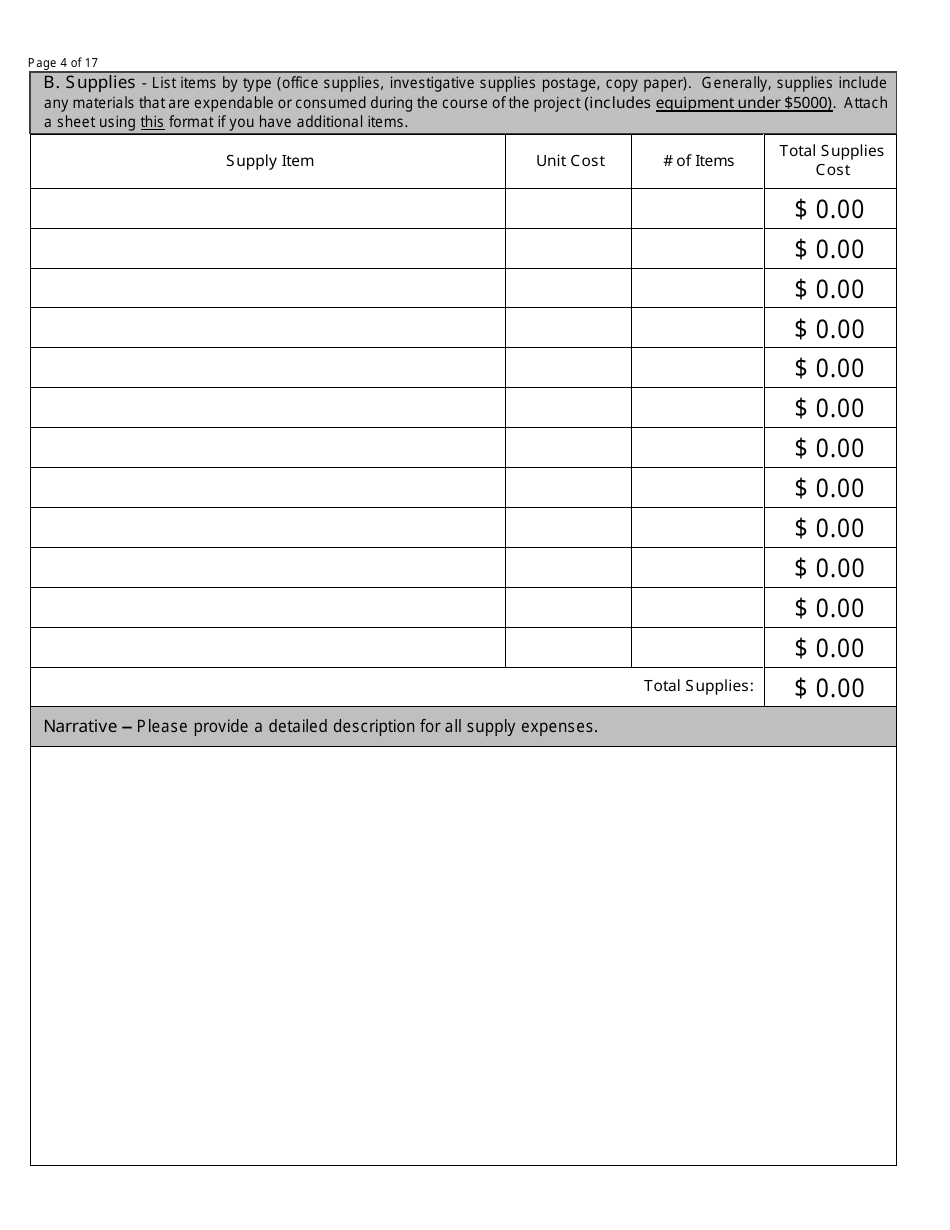 Edward Byrne Justice Assistance Grant (Jag) and Lottery Grant Application - North Dakota, Page 4