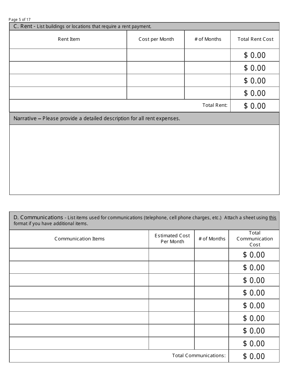 Edward Byrne Justice Assistance Grant (Jag) and Lottery Grant Application - North Dakota, Page 5