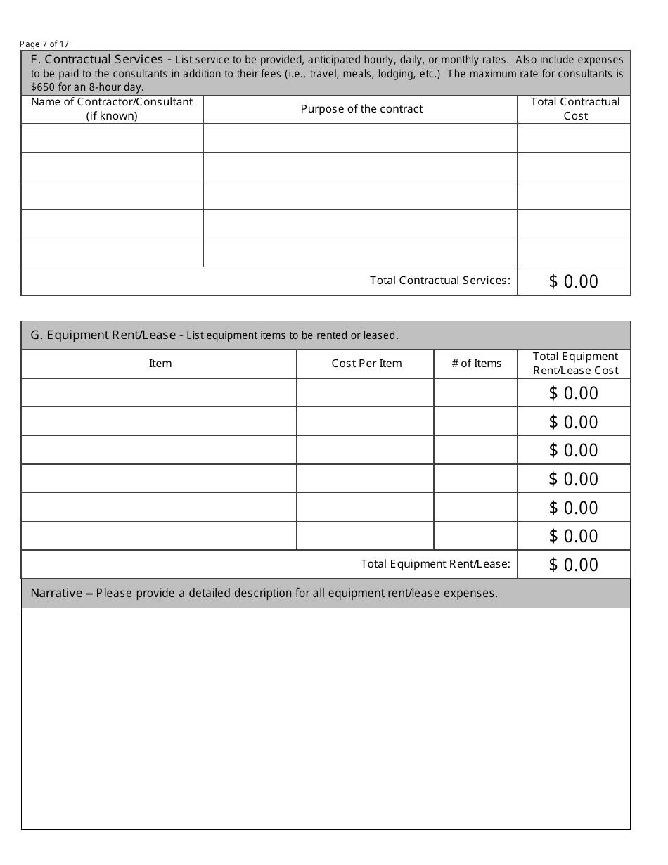 Edward Byrne Justice Assistance Grant (Jag) and Lottery Grant Application - North Dakota, Page 7