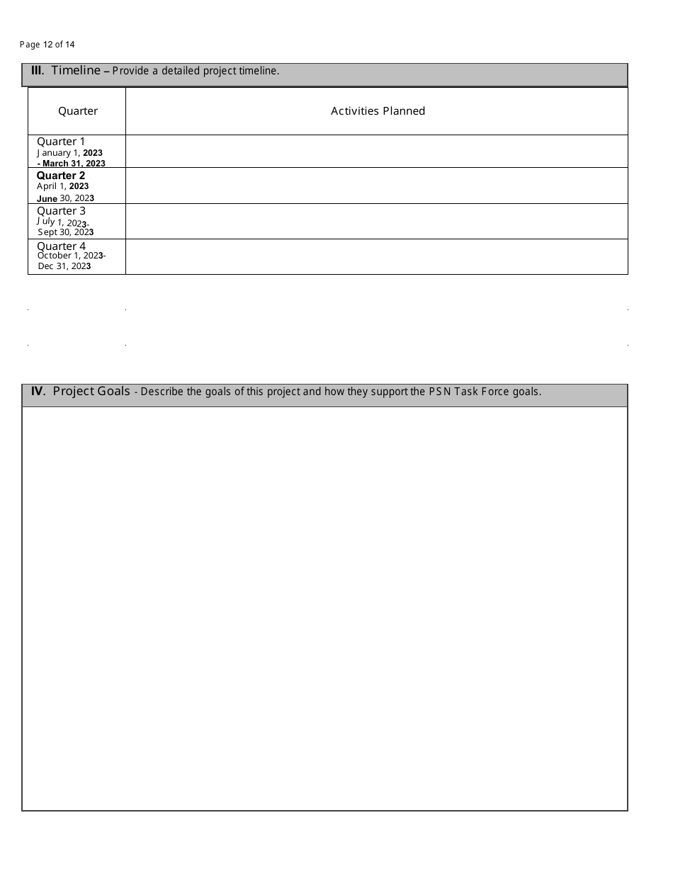 Project Safe Neighborhoods Grant Funds Request - North Dakota, Page 12